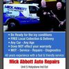 Mick Abbott Auto Repairs, MOT & Tyre Centre