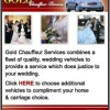 Gold Wedding Cars